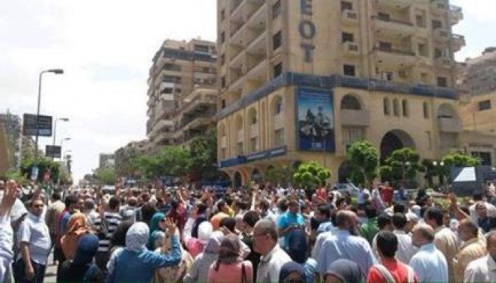 مسيرة  ثوار مدينة نصر بشارع عباس العقاد في جمعة "باطل .. ما يحكمش"
