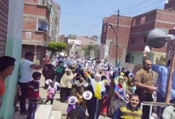 احرار قرية البصارطة بدمياط ينتفضون فى جمعة "باطل ما يحكمش"