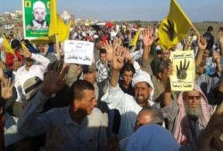 مدينة بلطيم تنتفض فى فاعليات الموجة الثورية وجمعة "باطل ما يحكمش"