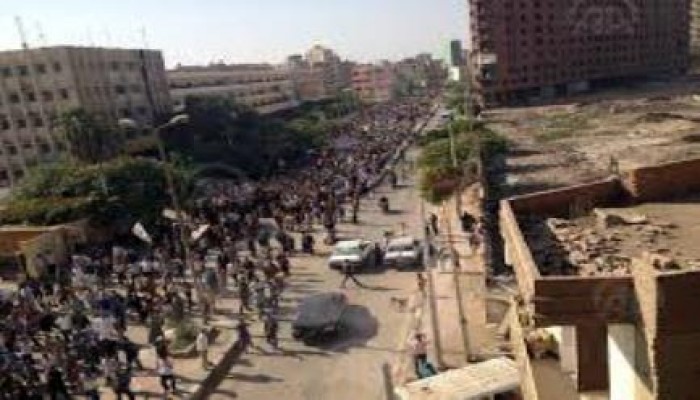 قوات امن الانقلاب تعتدي علي طلاب ضد الانقلاب