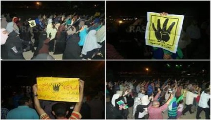 مسيرة حاشدة لرفض الانقلاب بـالمحلة الكبرى