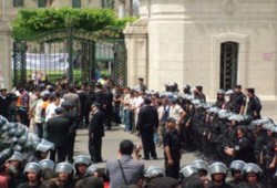 محكمة الأمور المستعجلة "الانقلابية" تقضى بتأييد حكم عودة الحرس الجامعى