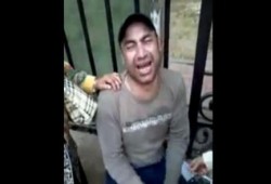 مفوض للسيسي من سوهاج يبكى أمام مجلس الوزراء "احنا بتوع التفويض"