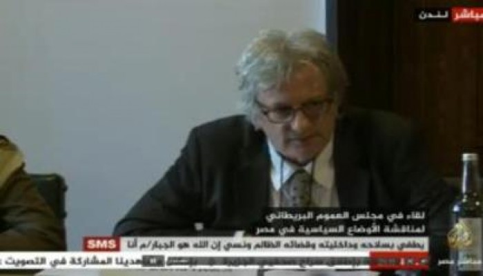 «ديفيد هيرست» ينصف الرئيس مرسي أمام العموم البريطانى ويفتح النار على الخائن