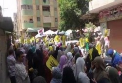 مسيرات صباحية حاشدة لثوار ‏المعادي‬ في جمعة "‏قاطع رئاسة الدم‬"