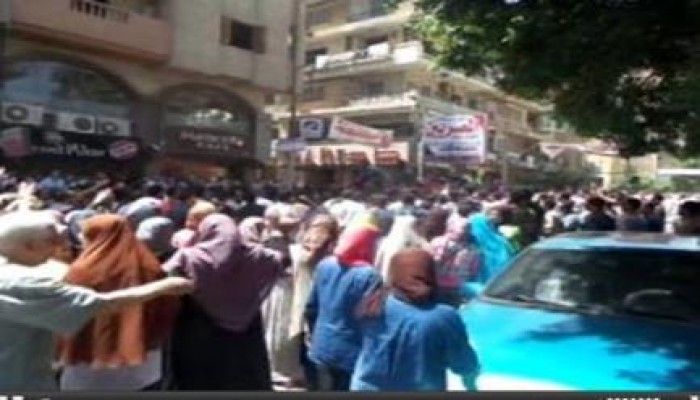 وقفة حاشدة بطنطا للتأكيد على الشرعية المنتخبة في جمعة "قاطع رئاسة الدم"