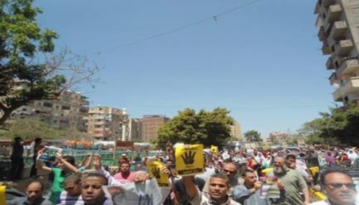 الآلاف في مسيرة حاشدة بغرب الاسكندرية ضد الانقلاب "قاطع رئاسة الدم"