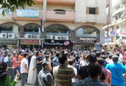 23 الف متظاهر  خلال فاعليات جمعة (قاطع انتخابات الدم ) بالغربية