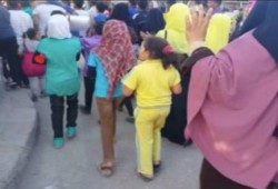 بالصور: ثوار القنطرة يهتفون: "إشهد إشهد يا الله.. شرعك هو اللى اخترناه"