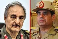 اتهامات ليبية للسيسي الخائن  بدعم انقلاب حفتر