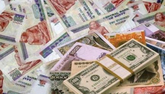 ارتفاع جماعى للعملات الأجنبية مقابل الجنيه