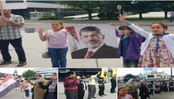 تغطية مصورة لوقفة اتحاد المصريين في البوسنة  تحت عنوان "لا للانتخابات العسكرية"