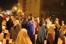 مسيرة حاشدة بأسوان لرفض الانتخابات الهزلية