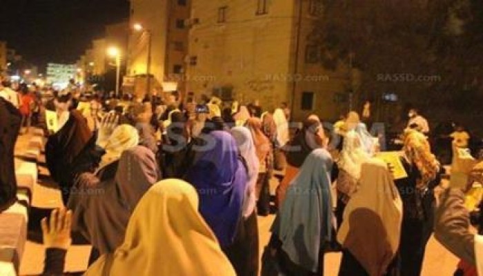 مسيرة حاشدة بأسوان لرفض الانتخابات الهزلية