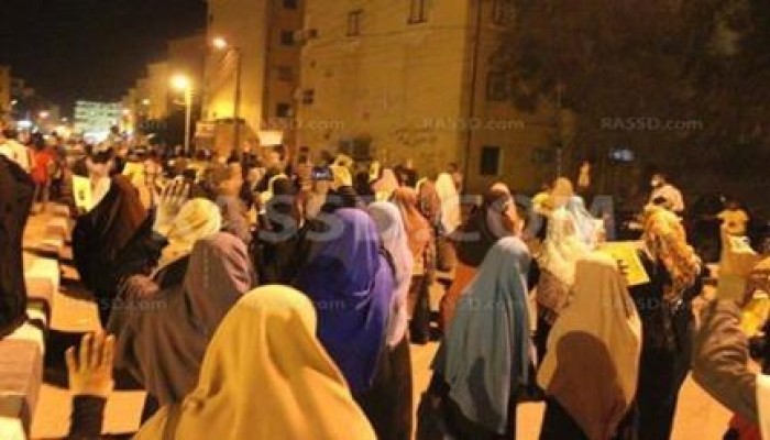 مسيرة حاشدة بأسوان لرفض الانتخابات الهزلية