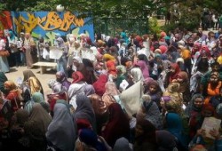 تظاهرة طلاب "طب الإسكندرية" رفضًا للحكم الصادر بحبس زميلهم عشر سنوات