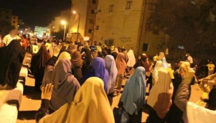 وقفات ومسيرات بأسوان تطالب بإسقاط الانقلاب الإرهابي