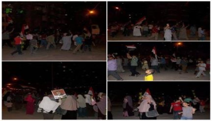 الشيخ زايد تواصل الفاعليات المناهضة للانقلاب فى اسبوع " قاطعوا رئاسة الدم"