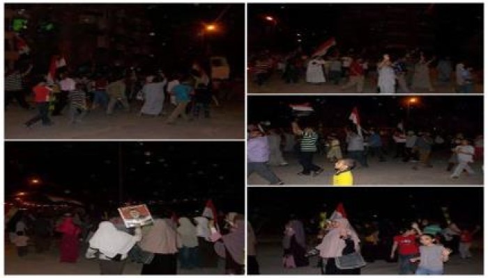 الشيخ زايد تواصل الفاعليات المناهضة للانقلاب فى اسبوع " قاطعوا رئاسة الدم"