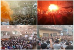 مسيرة حاشدة لأولتراس نهضاوى بإحدى قرى الشرقية