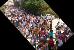 بالصور .. حلوان تنتفض ضد الانقلاب في جمعة "قاطع رئاسة الدم"