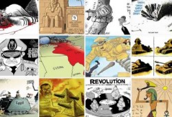 "مصر .. إضحوكة العالم" .. مجموعة صور عالمية ساخرة من الوضع في مصر