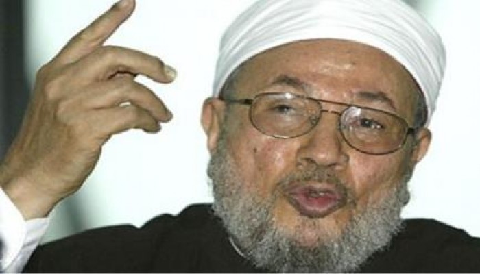 القرضاوي للمصريين: لا تنتخبوا رجلا يفرح بمجيئه الصهاينة