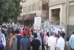 مسيرة حاشدة بالهرم رفضا لانتخابات رئاسة الدم