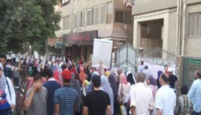 مسيرة حاشدة بالهرم رفضا لانتخابات رئاسة الدم