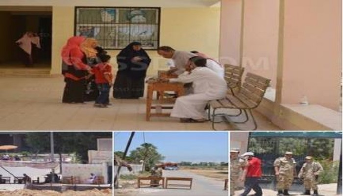 إقبال محدود ب‏برج العرب بأول أيا ‏انتخابات العسكر