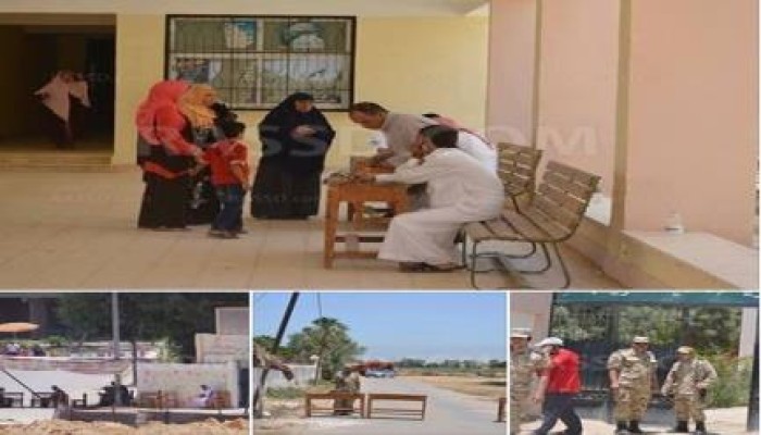إقبال محدود ب‏برج العرب بأول أيا ‏انتخابات العسكر
