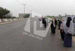 الدقهلية: سلسلة بشرية صباحية بأجا رفضا لمسرحية "رئاسة الدم"