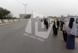 الدقهلية: سلسلة بشرية صباحية بأجا رفضا لمسرحية "رئاسة الدم"