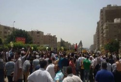 أحرار مدينة نصر ينتفضزن ضد الخائن ضمن فعاليات جمعة "تقدموا ننتصر"