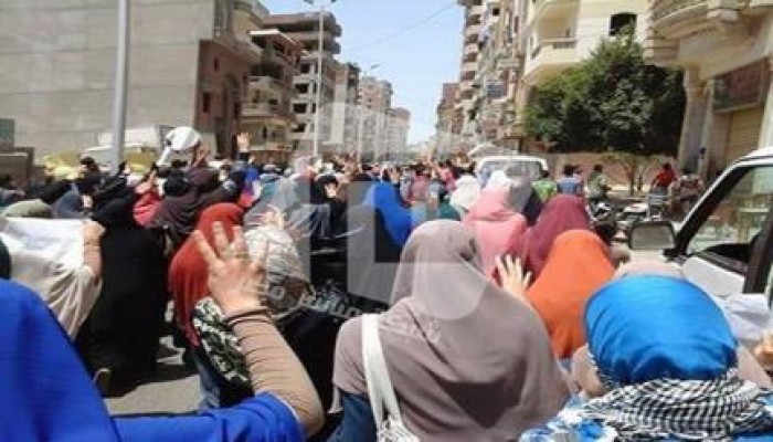 مسيرة حاشدة لرافضى الانقلاب بدمياط ضد الخائن "تقدموا ننتصر"