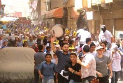 مسيره حاشده لثوار الإسكندرية‬ انطلقت من مسجد الصبحية بمنطقه الحضره الجديدة "تقدموا ننتصر"