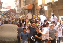 مسيره حاشده لثوار الإسكندرية‬ انطلقت من مسجد الصبحية بمنطقه الحضره الجديدة "تقدموا ننتصر"