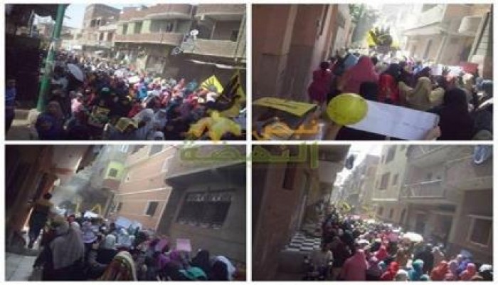 حشود أوسيم الأبية تلبي الدعوة وتتقدم رغم حرارة الجو "تقدموا ننتصر"