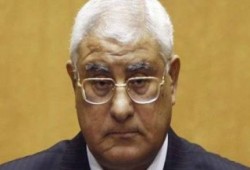 عدلى منصورالانقلابى يصدر قراراً بقانون بشأن العلم والنشيد والسلام الوطنيين
