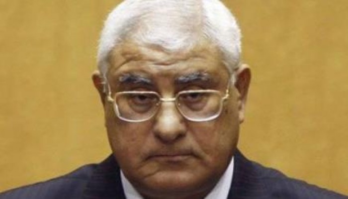 عدلى منصورالانقلابى يصدر قراراً بقانون بشأن العلم والنشيد والسلام الوطنيين