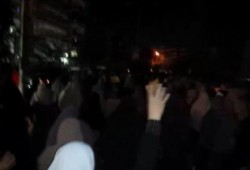 بالفيديو.. ثوار اكتوبر ينتفضون بمسيرات ليلية ضد الانقلاب العسكري الدموي