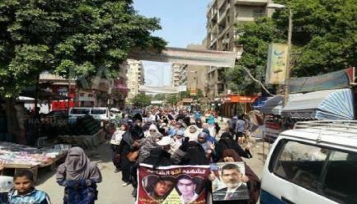 مسيرة صباحية بميدان روكسي رفضا لنتائج انتخابات "رئاسة الدم"