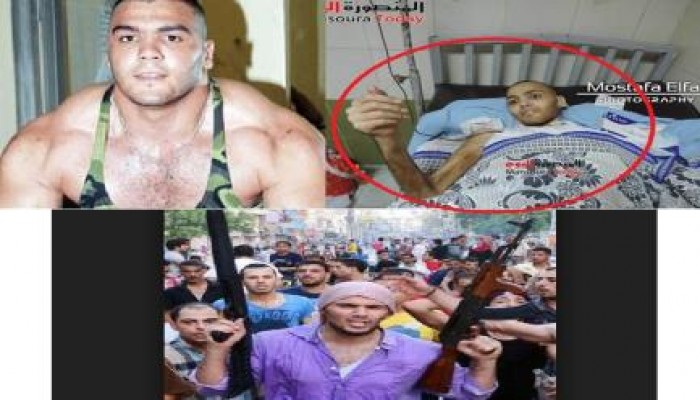 صورة وتعليق : البلطجي قاتل الحرائر والانتقام الإلهي