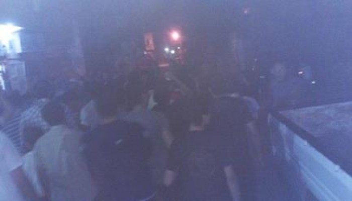 رغم انقطاع الكهرباء ..مظاهرة حاشدة بالبصارطة بدمياط لشباب ضد الانقلاب