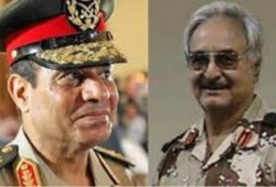 السيسي يأمر بعلاج مصابي قوات الانقلابي "حفتر" مجانًا بمستشفيات مصر