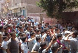 طلائع شباب أبو كبير تنتفض ضد الانقلاب في جمعة "العسكر فاكرينها تكية"