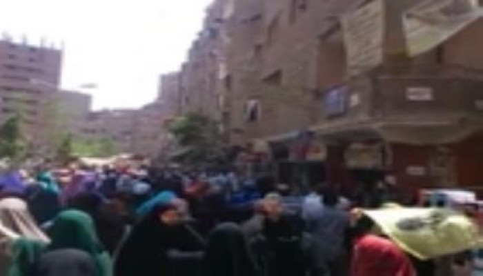 صفط اللبن تنتفض عن بكرة أبيها ضد الانقلاب في جمعة "العسكرفاكرينها تكية"