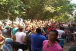 الآلاف في مسيرة حاشدة ضد الانقلاب في أبو زعبل ضمن جمعة "العسكر فاكرينها تكية"