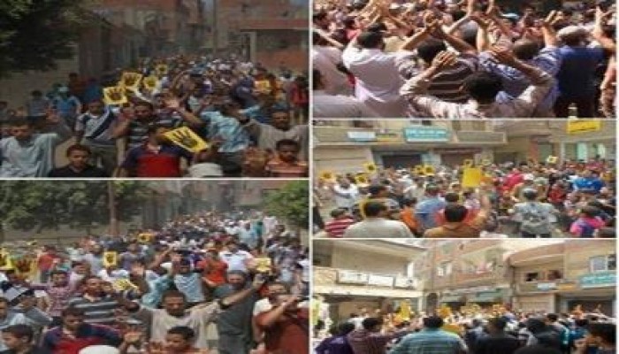 ‏القليوبية :أجهور الكبرى ترد على حملة إعتقالات فى جمعة العسكر فاكرينها تكية