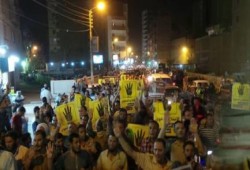 24  الف متظاهر بالغربية في جمعة  "العسكر فاكرينها تكية"